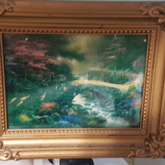 Thomas Kinkade Bridge of Faith Night Light - Picture 2 of 9